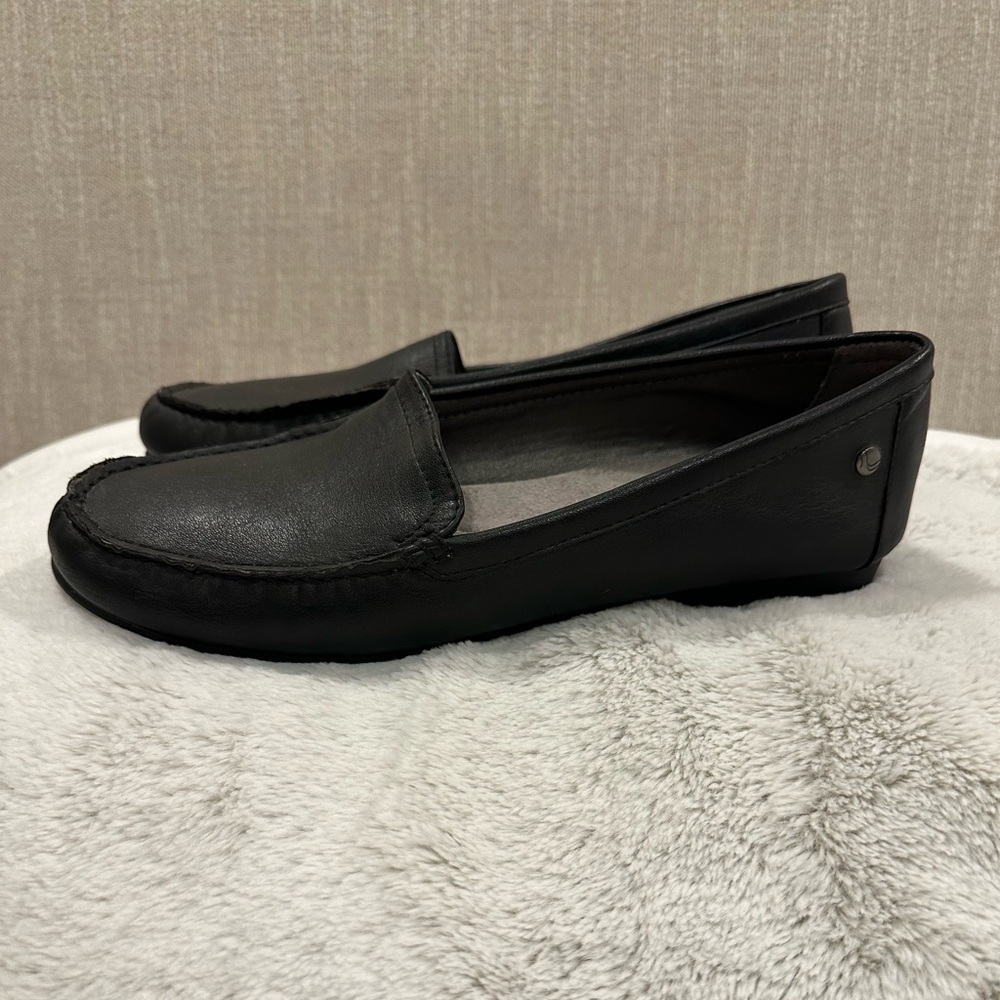 LifeStride Women’s Black Slip On Loafers Shoes US 10